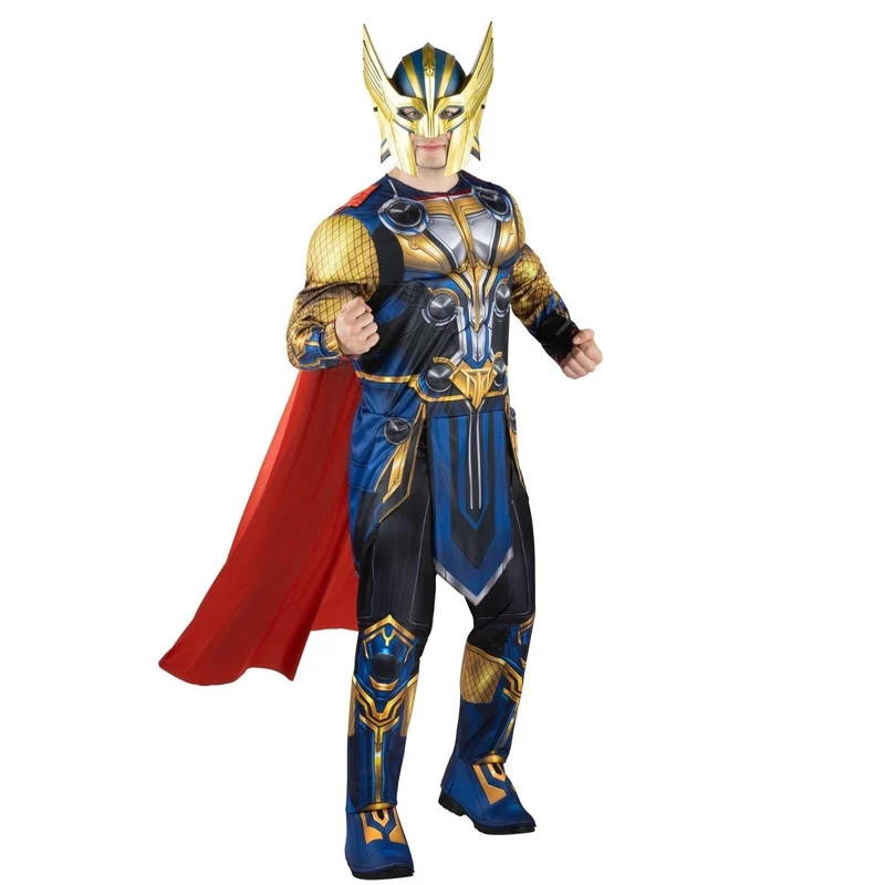Marvel Thor Qualux Costume for Adults, Jumpsuit and Cape