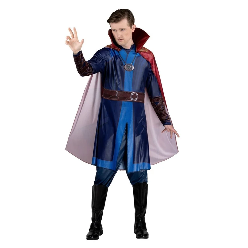 Marvel Dr.Strange Qualux Costume for Adults, Blue Tunic
