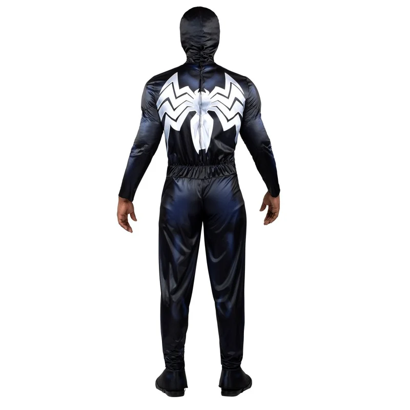 Marvel Venom Qualux Costume for Adults, Black Jumpsuit