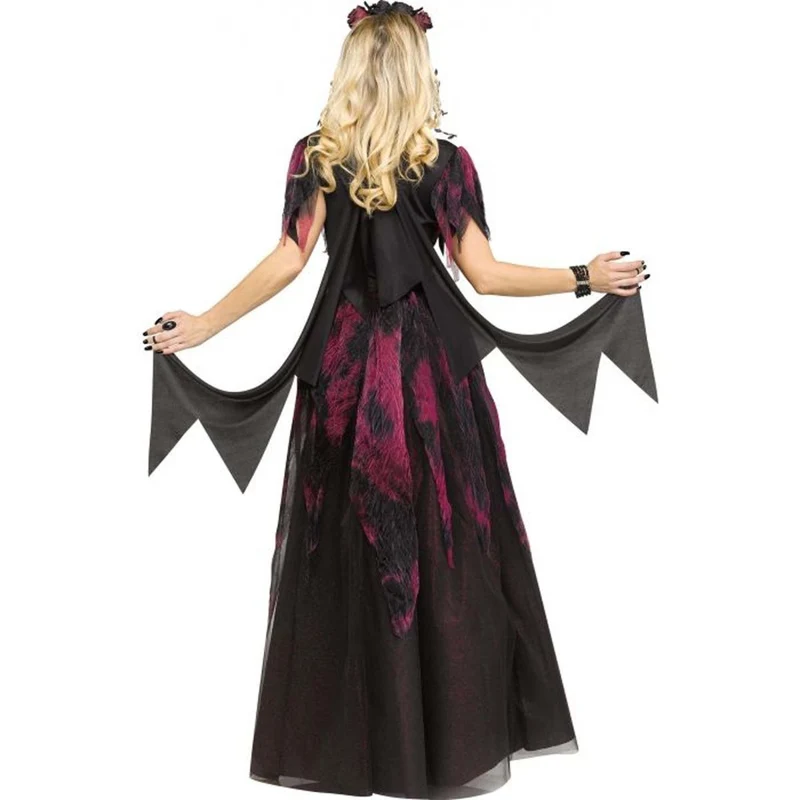 Twilight Fairy Costume for Adults, Black and Purple Dress
