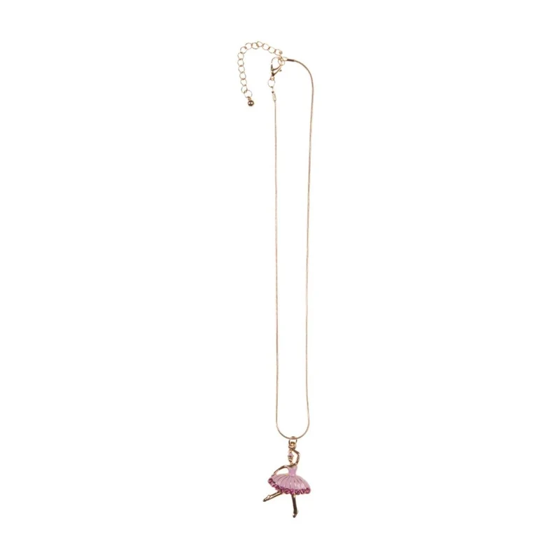Pink Ballet Beauty Necklace for Kids, 1 Count