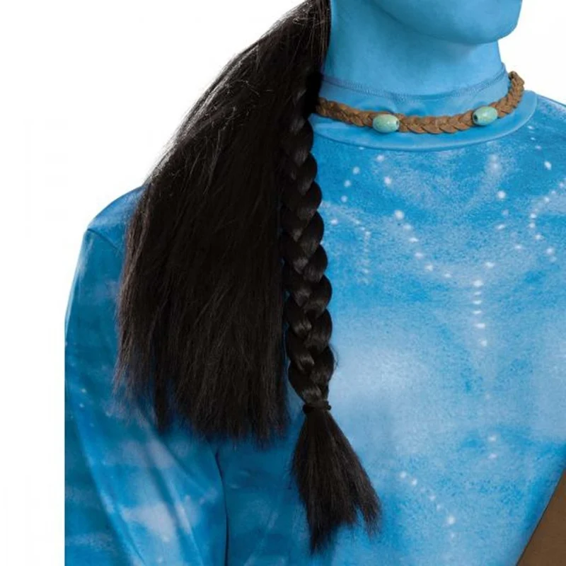 Avatar Jake Reef Deluxe Wig for Adults, Wig with black braid