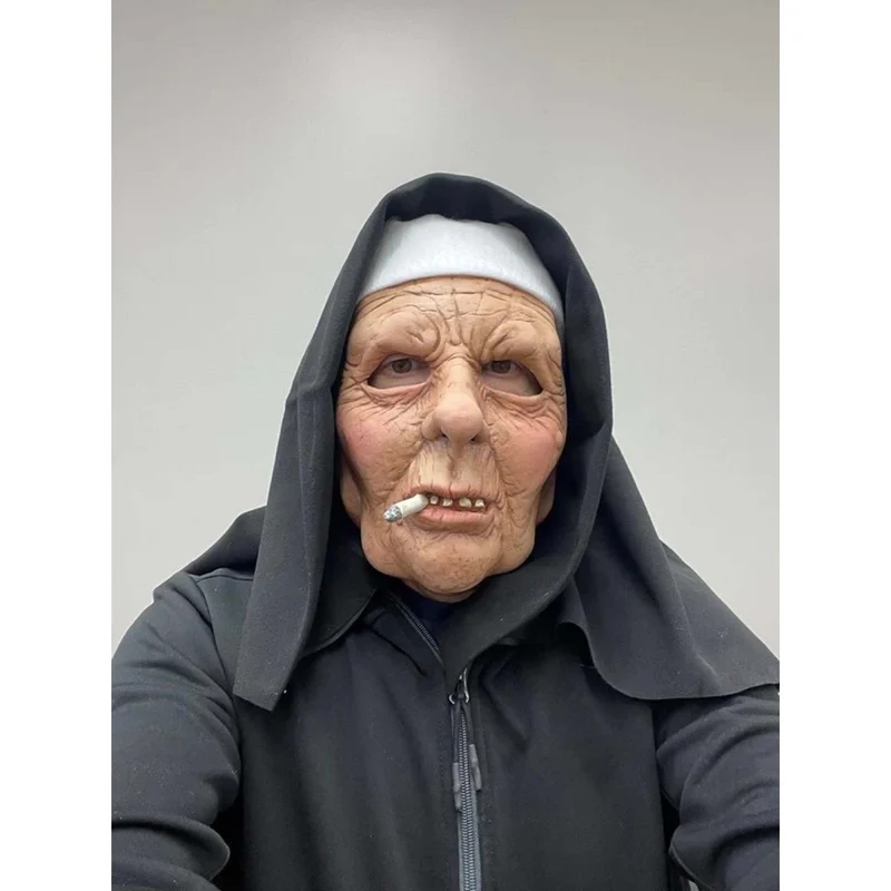 Nasty Habit A Nun Gone Bad Mask for Adults, 1 Count