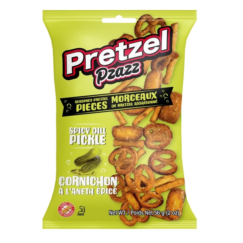 Pretzel Pzazz Dill Pickles, 56 g, 1 Count