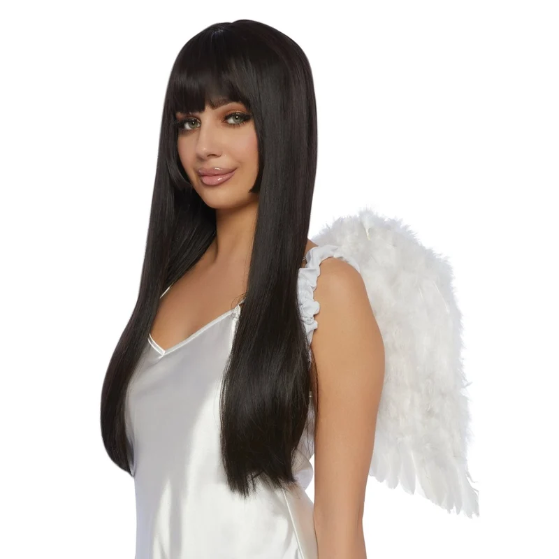 White Feather Wings for Adults, 22 Inches, 1 Count