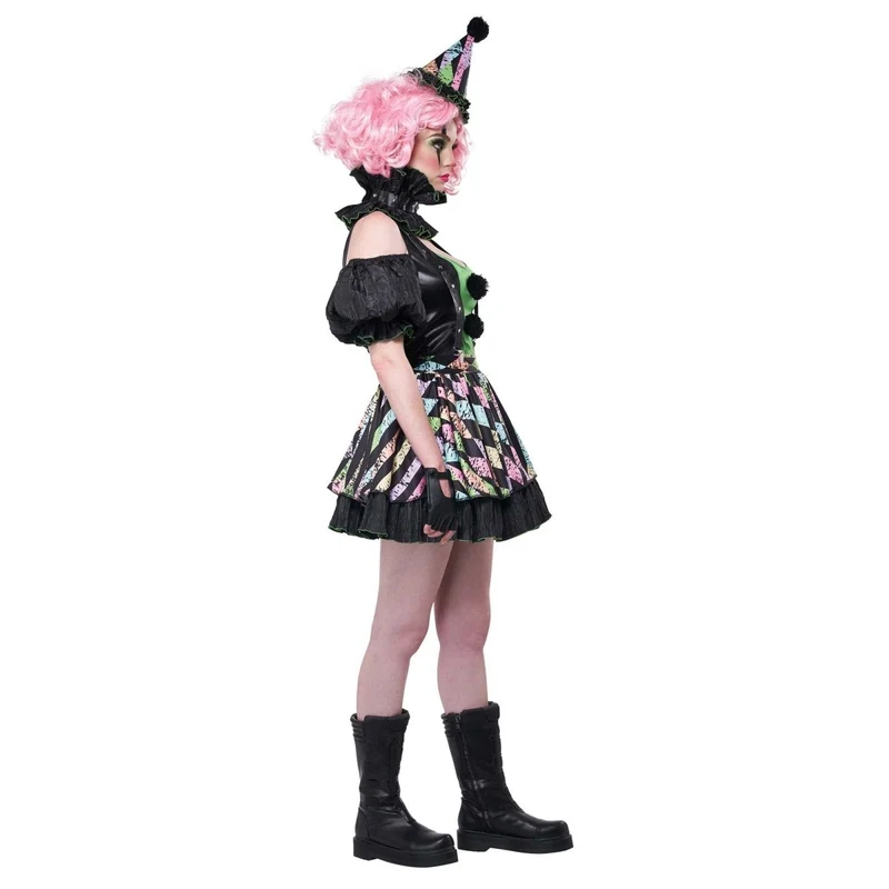 Sweet but Psycho Clown Costume for Adults
