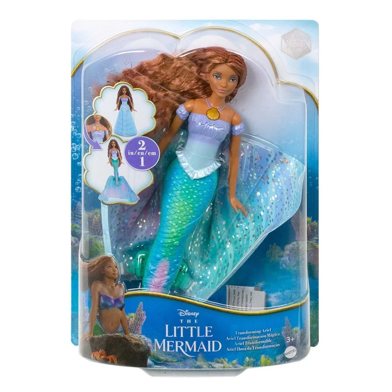 Disney The Little Mermaid Ariel Transforming Doll, 1 Count