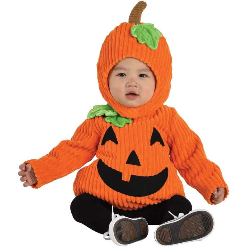 Pumpkin Patch Cutie Costume for Babies and Toddlers, Orange Tunic