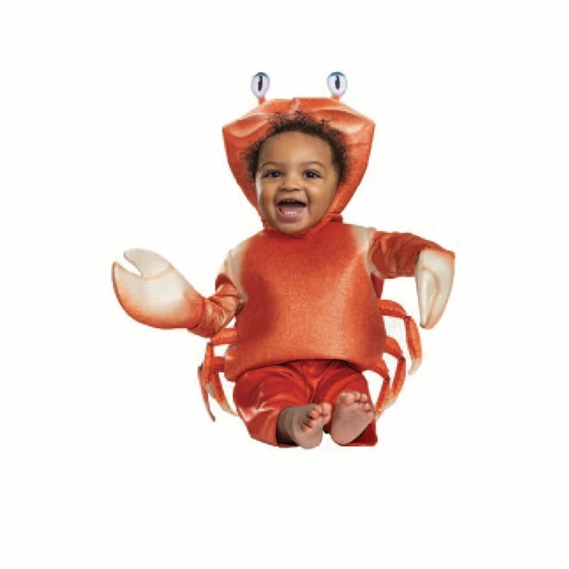 Disney Little Mermaid Sebastian Costume for Babies and Toddlers, Crab Costume