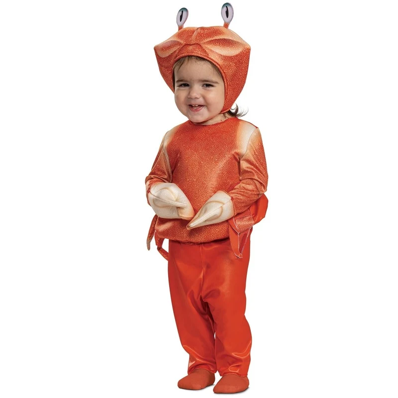 Disney Little Mermaid Sebastian Costume for Babies and Toddlers, Crab Costume