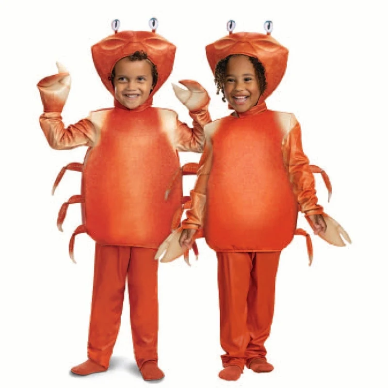 Disney Little Mermaid Sebastian Costume for Babies and Toddlers, Crab Costume