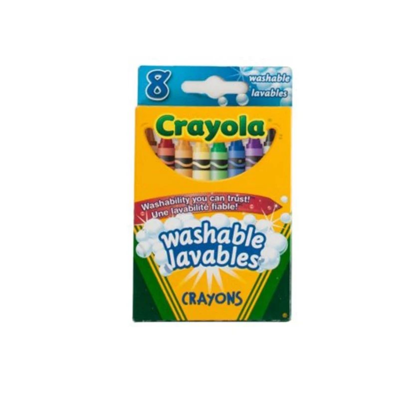 Crayola Washable Crayons, 8 Count