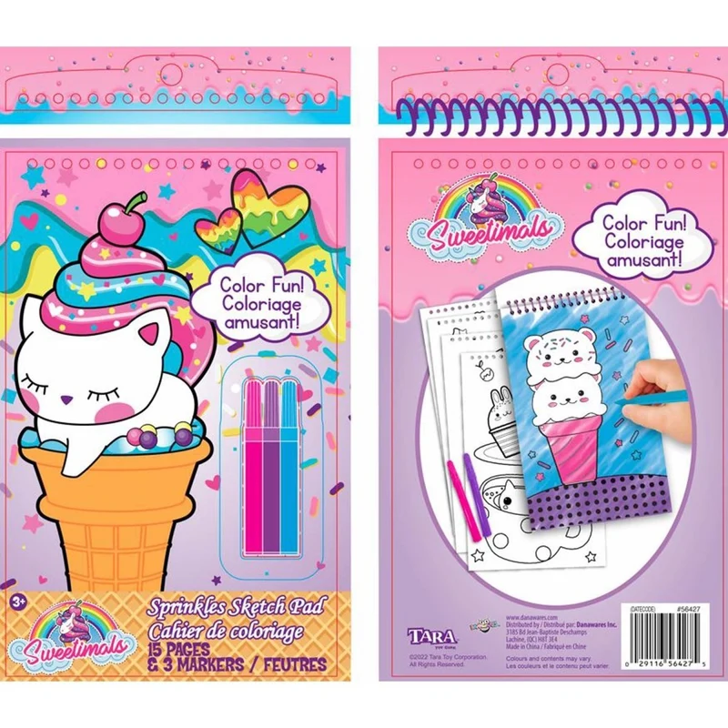 Sweetimals Sprinkles Sketch Pad, 1 Count