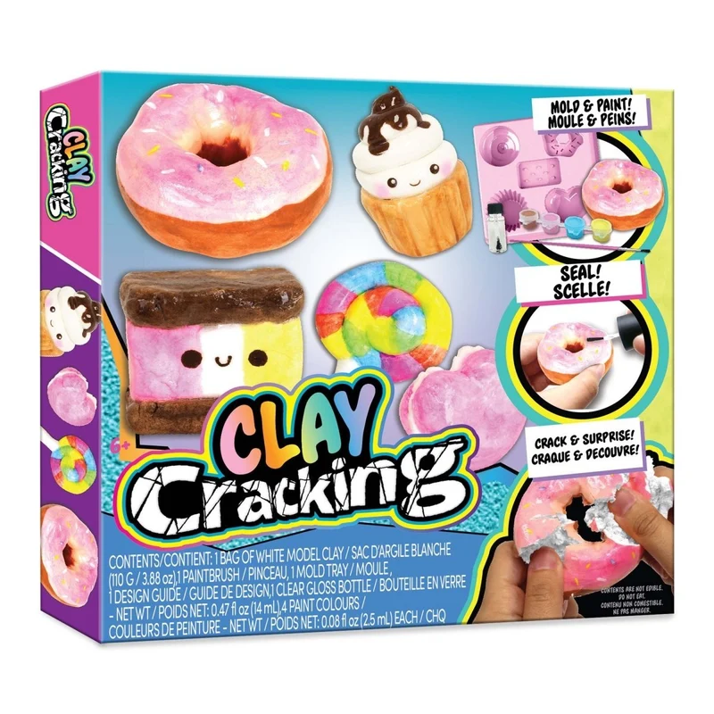 Clay Cracking Surprise Sweet Crafting, 1 Count