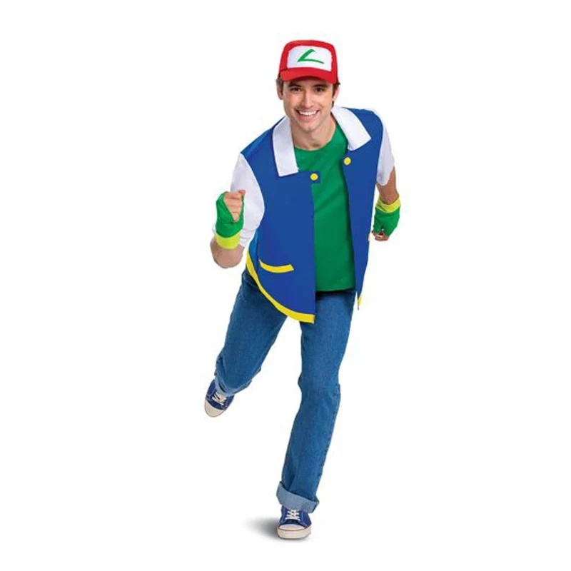 Pokémon Ash Ketchum Costume for Adults