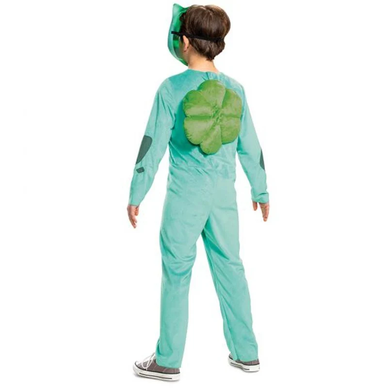 Pokémon Bulbasaur Jumpsuit Costume for Kids, Green Jumpsuit