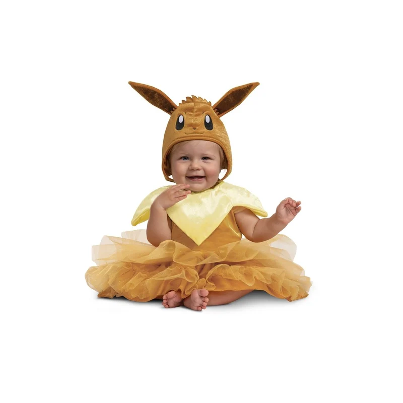 Pokémon Eevee Tutu Dress Costume for Babies and Toddlers, Brown Tutu Dress