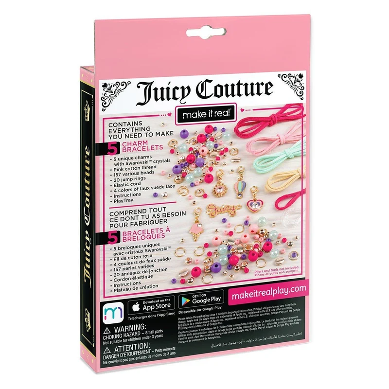 Juicy Couture Small Crystal Sunshine Bracelet Craft Kit