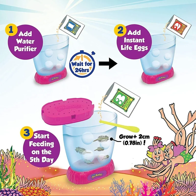 Sea-Monkey Ocean Zoo, Assortment, 1 Count