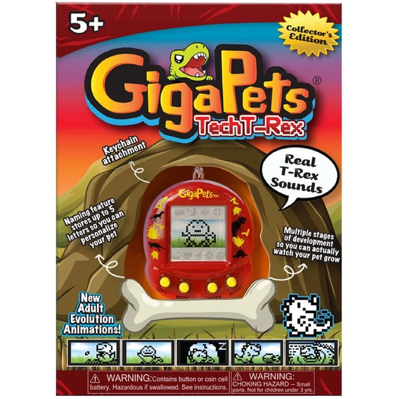 GigaPets Tech T-Rex, 1 Count