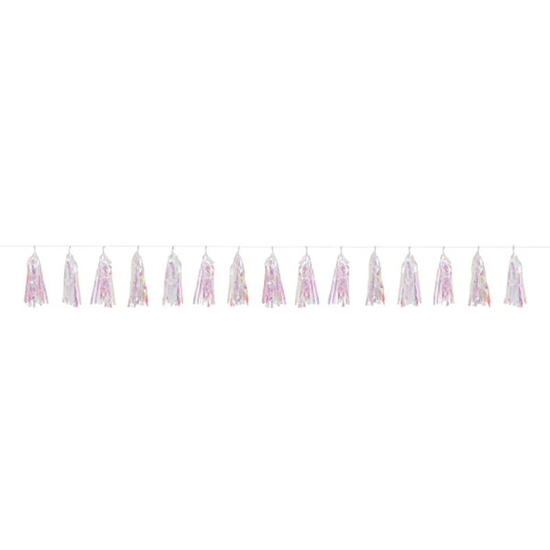 Unicorn Galaxy Foil Tassel Garland, 108 Inches, 1 Count