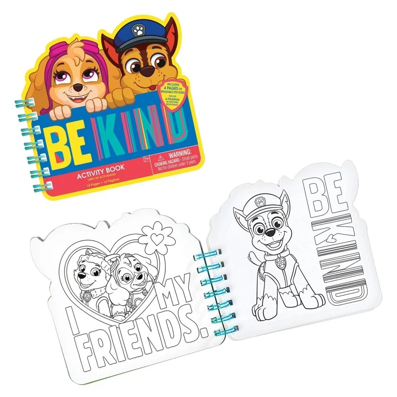 Paw Patrol Sticker Activity Book, 6 x 6 Inches, 1 Count