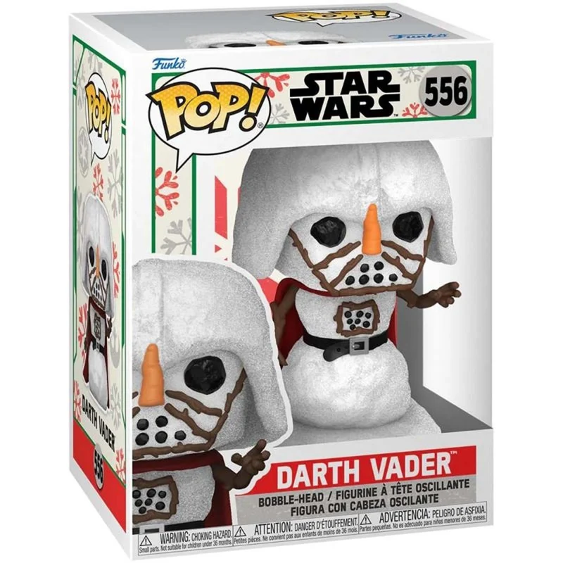 Funko Pop! Star Wars Holiday Darth Vader Collectible Figure, 1 Count