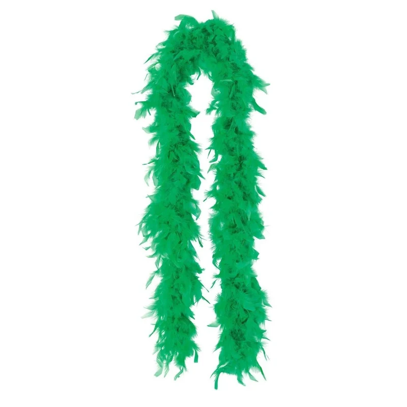 Green Feather Boa, 72 Inches, 1 Count