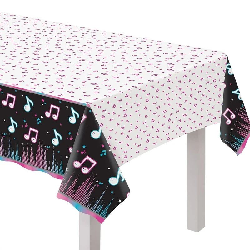 Internet Famous Plastic Tablecover, 54 x 96 Inches, 1 Count