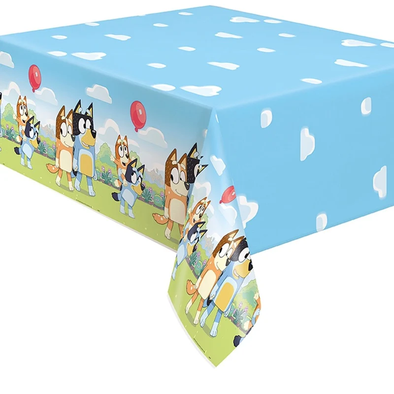 Bluey Plastic Tablecover, 54 x 84 Inches