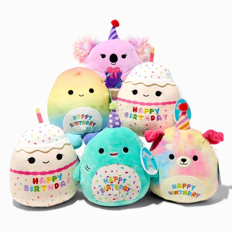 Birthday Squishmallow Plush, 8 Inches, Assortment, 1 Count