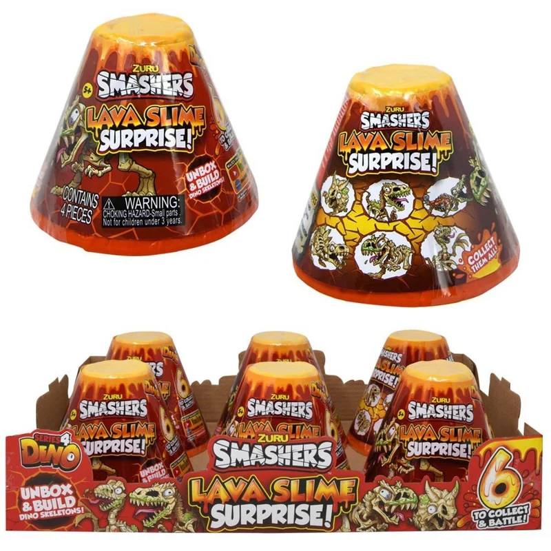 Lava Slime Surprise, Dino Skeletons, Assortment, 1 Count