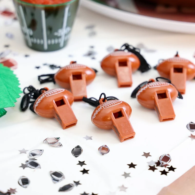 Football Whistles, 12 Count