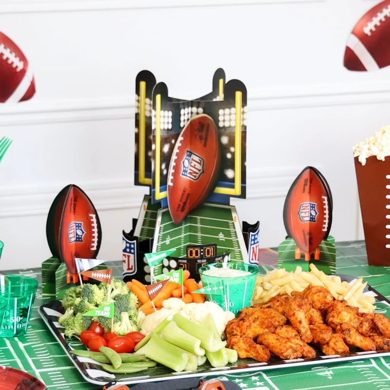 NFL Super Bowl Party Table Decorating Kit, 6 Count