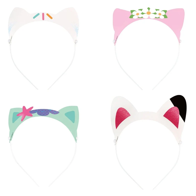 Gabby's Dollhouse Paper Headband, 4 Count
