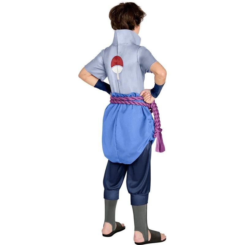 Sasuke Anime Costume for Kids, Naruto Shippuden
