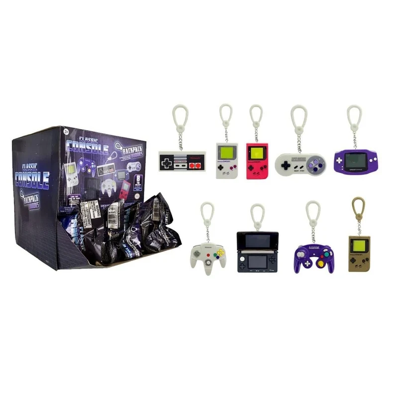 Nintendo Mini Console with Clip, Assortment, 1 Count