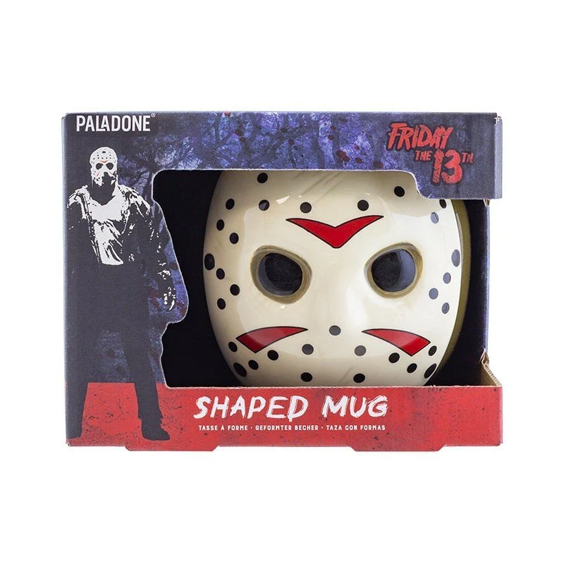 Friday the 13th Jason Freddy Mask Shaped Mug