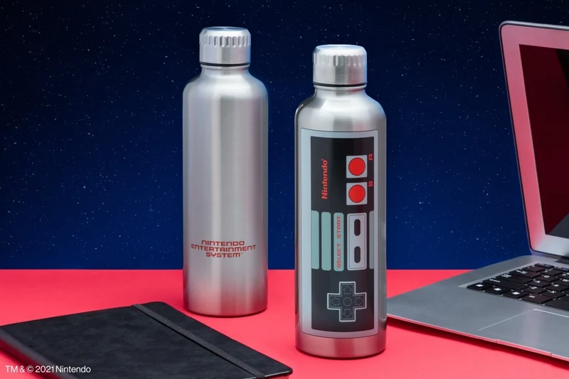 Nintendo Metal Water Bottle