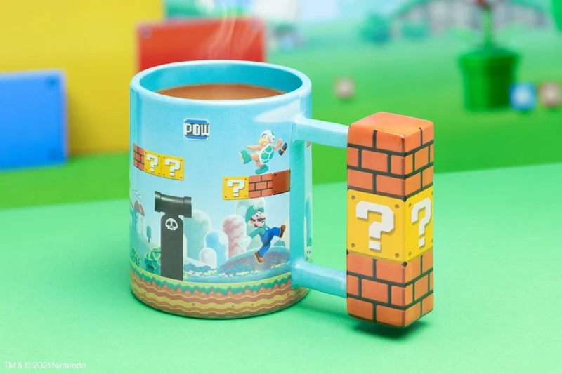Super Mario Level Shaped Mug