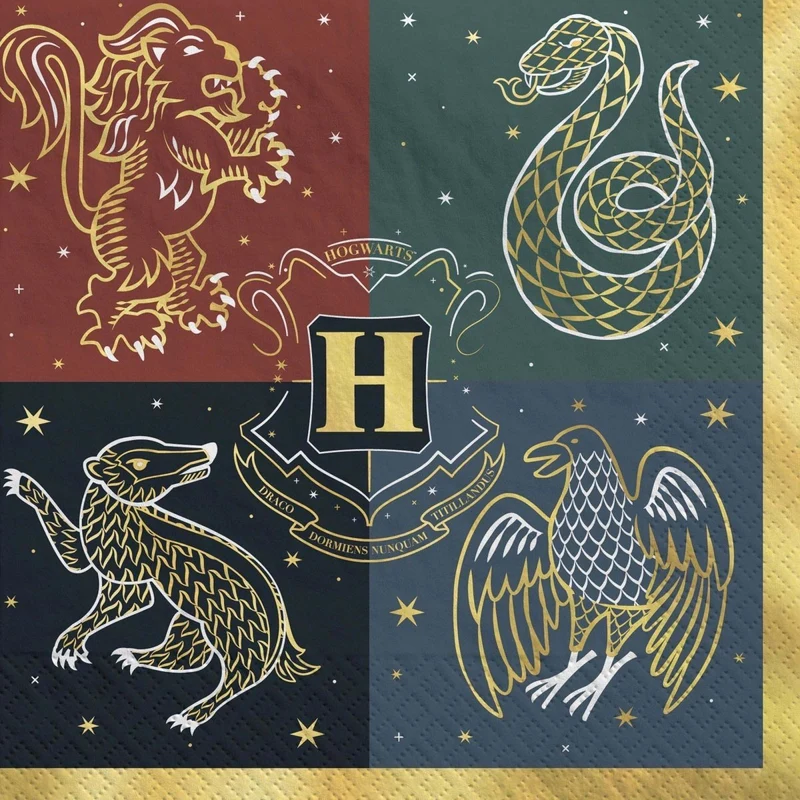 Harry Potter Large Lunch Napkins, 16 Count