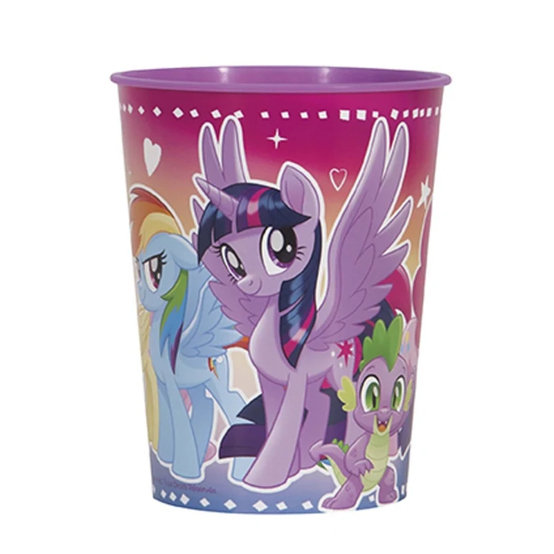 My Little Pony Birthday Party Purple Favour Cup, 16 Oz, 1 Count