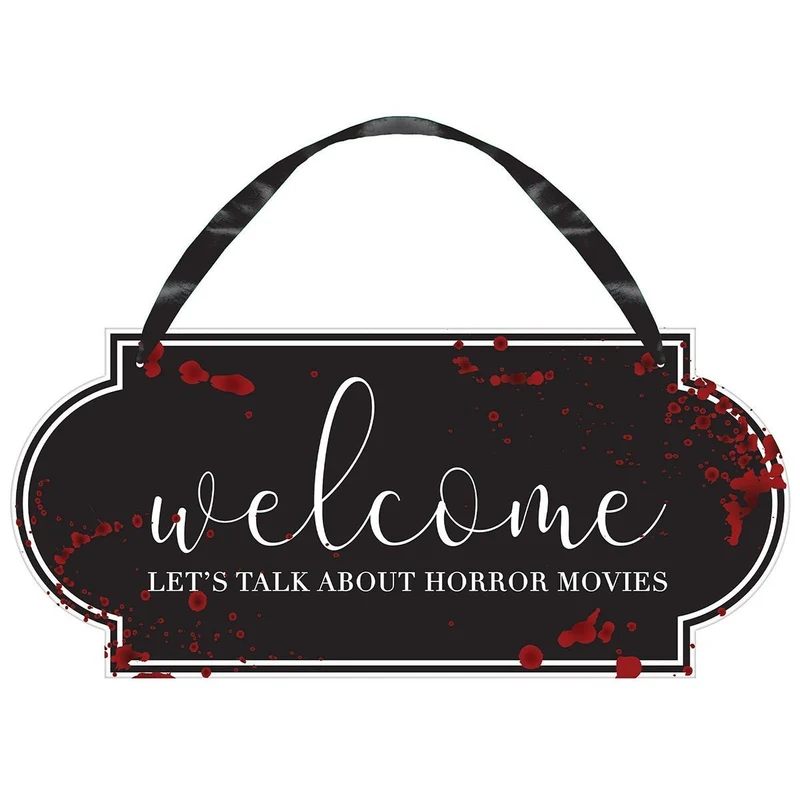 Welcome Hanging Sign