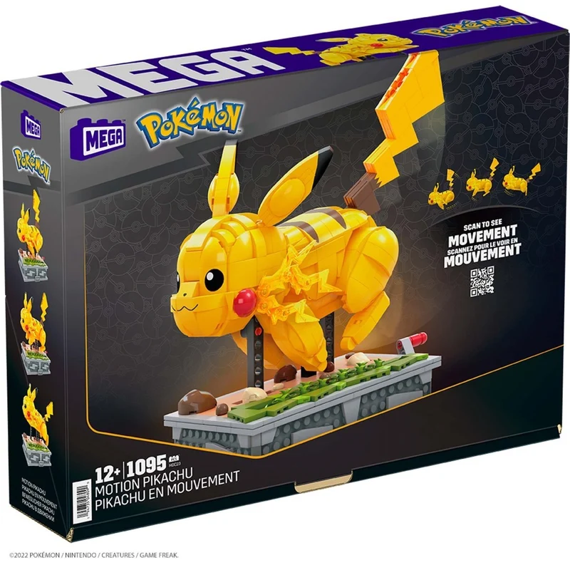 Mega Pokémon Motion Pikachu, 1 Count