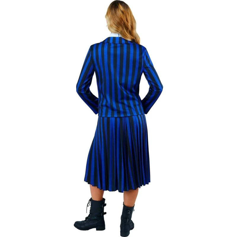 Wednesday Academy Uniform Costume for Adults