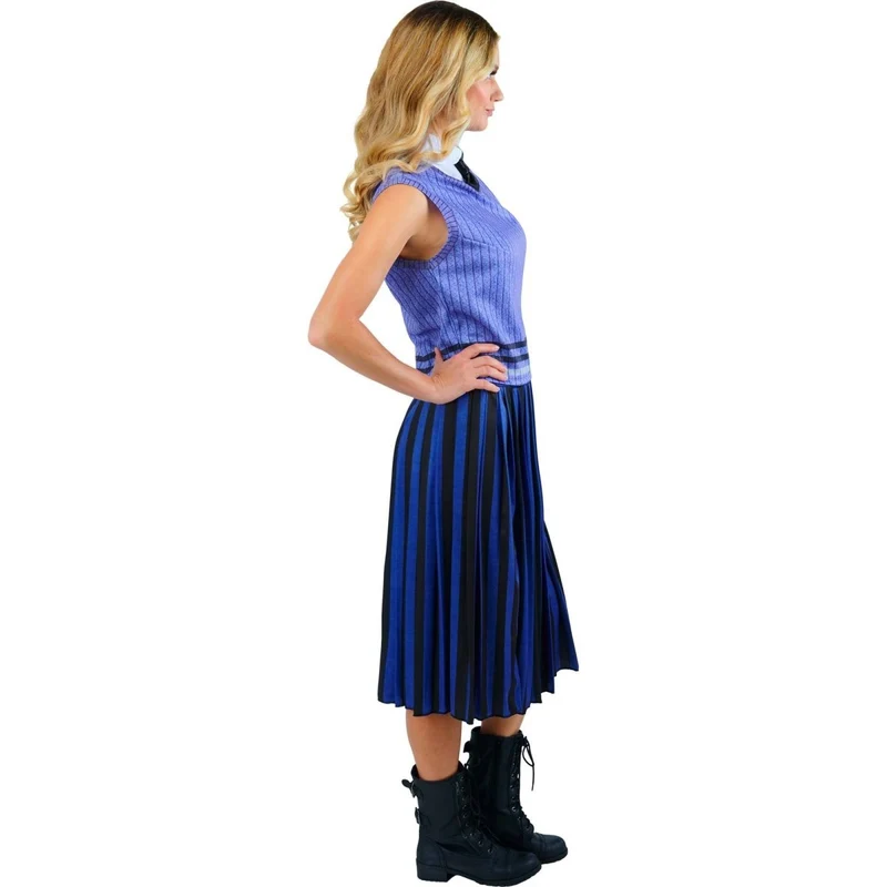 Wednesday Academy Uniform Costume for Adults