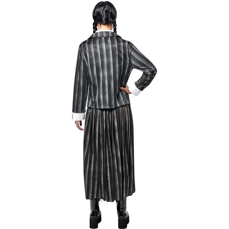 Wednesday School Uniform Costume for Adults