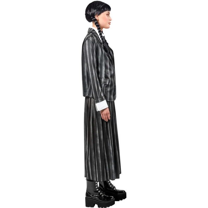 Wednesday School Uniform Costume for Adults