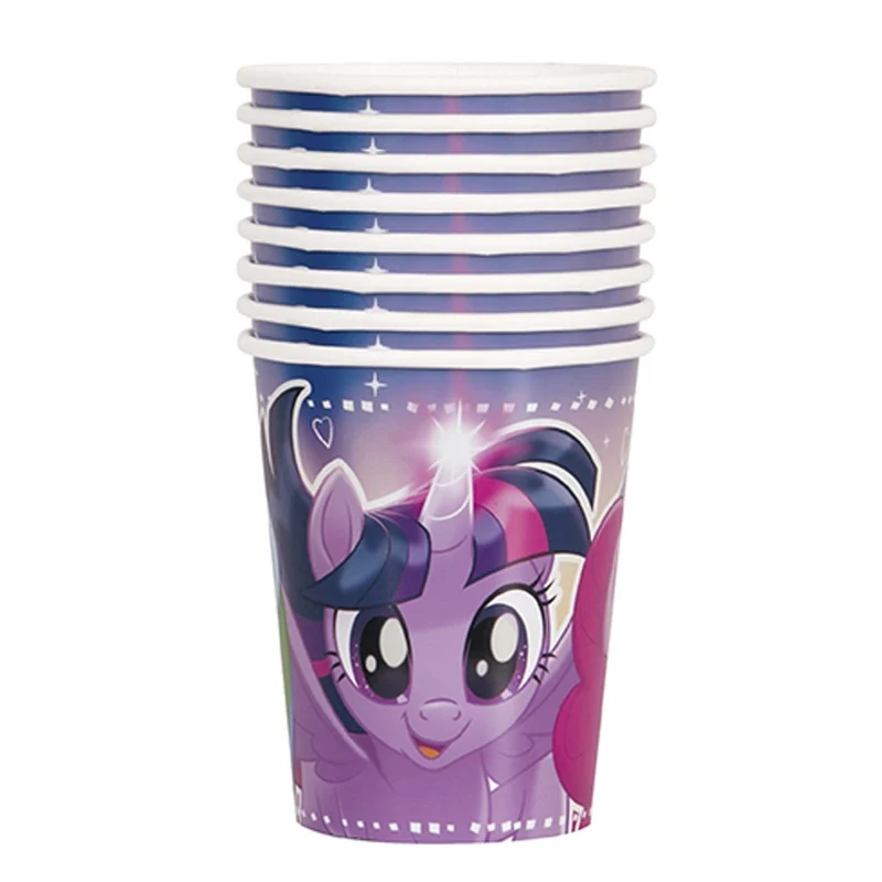 My Little Pony Birthday Party Paper Cups, 9 Oz, 8 Count