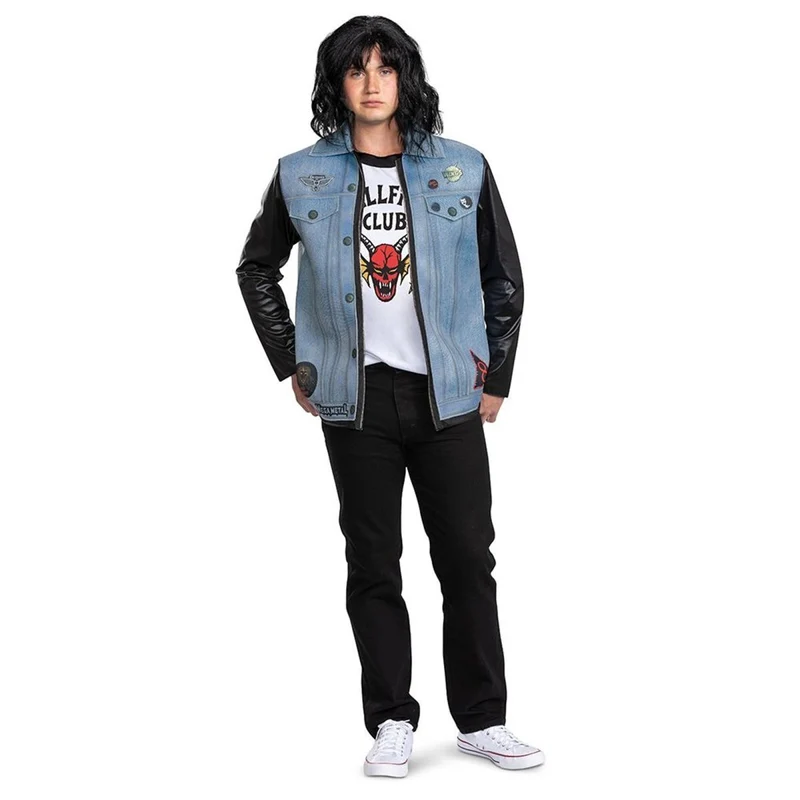 Eddie Deluxe Costume for Adults, Stranger Things